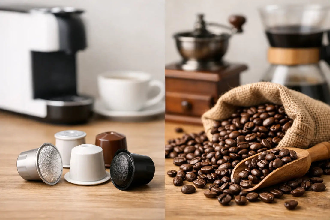 Coffee Pods Versus Whole Beans for Your Routine
