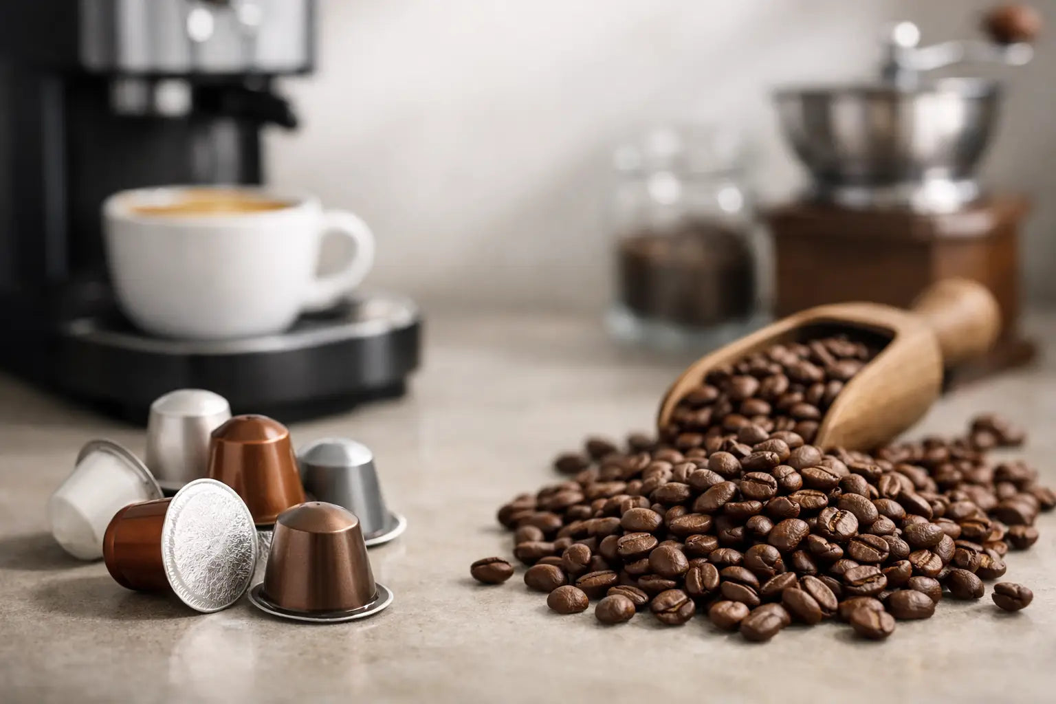 Coffee Pods vs Beans for Your Daily Routine