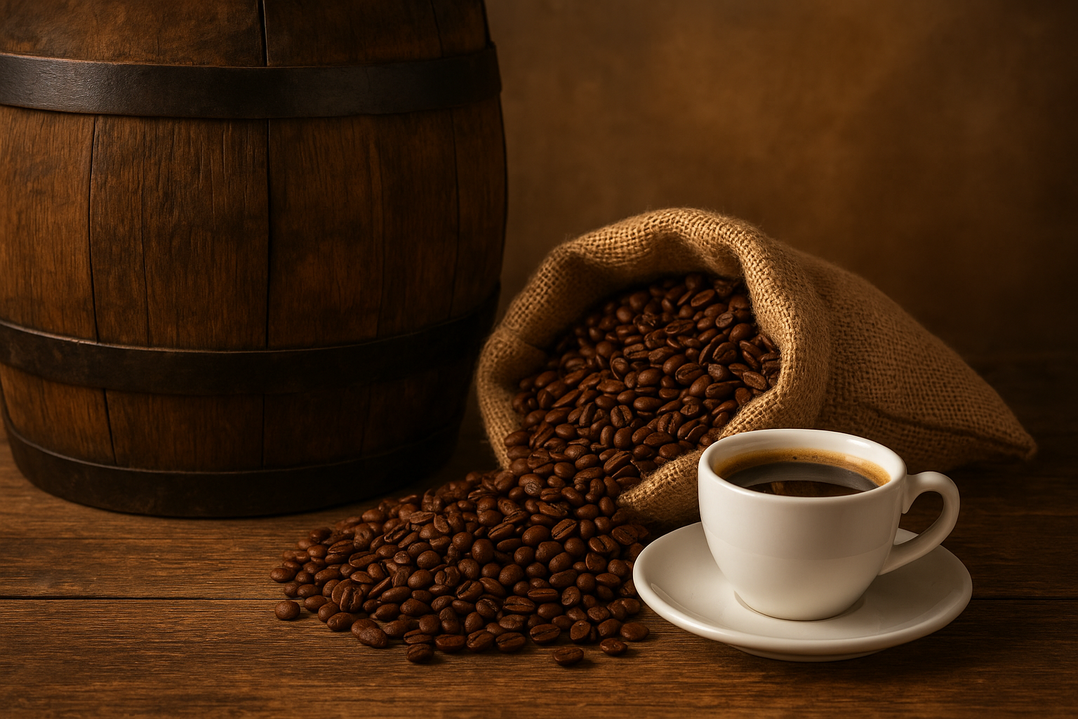 Whiskey Barrel Aged Guatemalan Coffee | Jonesing4  JAVA