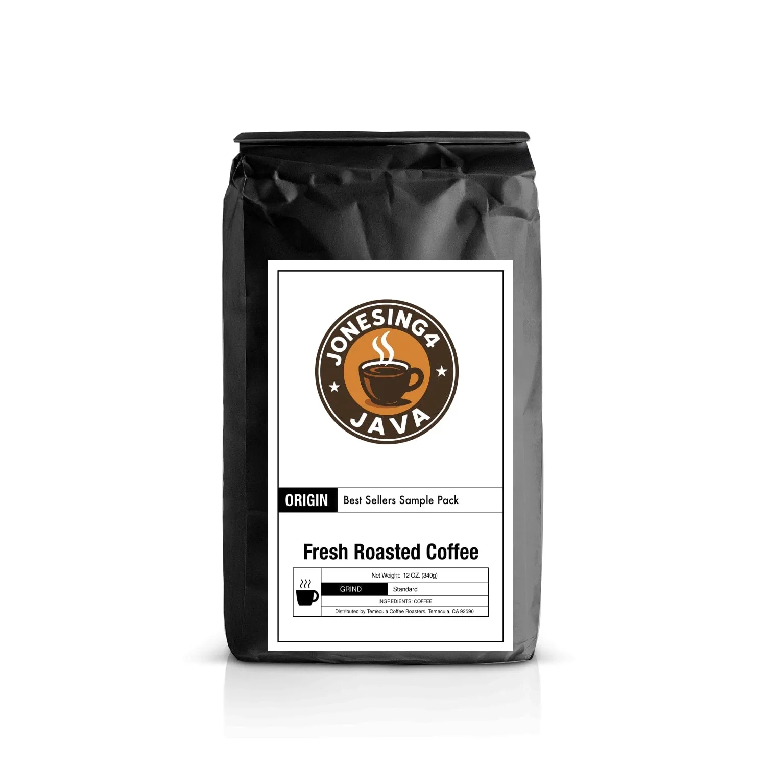 Best Sellers Sample Pack with six two-ounce coffee samples